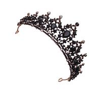 WRITWAA 1 Pz Tiara Barocca con Accessorio Nuziale per Sposa e Feste Tematiche Coroncina per Cerimonie