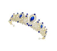 WRITWAA 1 Pz Tiara Cristallo per Sposa Accessorio Nuziale con Headband per Cerimonie e Feste Copricapo per Matrimonio Decorazione per Speciali e Fotografie