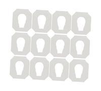 WRITWAA 1 Scatola coprisedili wc lavabili carta coperture bagno posto a sedere toilette Tappetino igienico per WC fodere per water fodere per sedili WC copri wc coprisedili per wc Beige