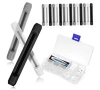 WRITWAA 1 Set Accessori Del Freno Naso Kit Riparazione Occhiali Naselli Prese Per Il Naso Degli Occhiali Ponte Sostituzione Del Nasello Degli Occhiali Naselli in Per Occhi 9 Paia