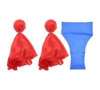 WRITWAA 1 Set di Accessori per Arbitro di Calcio: 1 Sacco da Lancio Singolo 2 bandierine Rosse di rigore per arbitri di Calcio Allenatori