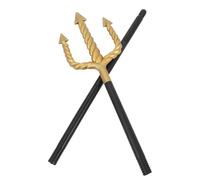 WRITWAA 1 set di accessori per costumi a forma di tridente: accessorio per cosplay di Halloween, tridente del diavolo, decorazione per feste del del mare mitologico, forcone da 48 pollici per cosplay.