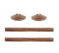 WRITWAA 1 set di copritubo per radiatore per uso domestico - Manicotto e flange in plastica effetto legno - Offre un'elegante soluzione per nascondere il tubo del radiatore negli ambienti interni.