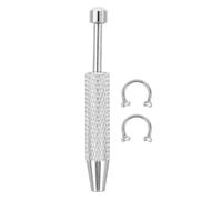 WRITWAA 1 Set di gioielli per piercing a ferro di cavallo - Anelli per il naso in acciaio inossidabile con strumento di raccolta - Gioielli comodi per il corpo, per setto nasale, elice, labbro e