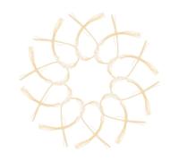 WRITWAA 10 di intagliato in filo d'oro fili di bellezza del viso strumenti di bellezza per il viso del salone linee di fili proteici filo proteico Golden