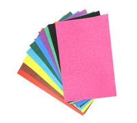 WRITWAA 10 pezzi Carta Sabbiata Colorata per Pittura Olio Carta Speciale Sabbia Fine per Pastelli Cera e Graffiti Supporto Creativo per Lezioni d Arte di Tutte le Età