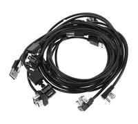 WRITWAA 10 Pezzi Cavo Carica USB per Valigie Adattatori per Esterna Accessori per Viaggi e Campeggio Compatibile con Smartphone e Laptop Facile Accesso e Utilizzo per
