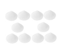 WRITWAA 10 Pezzi Chiodi di Supporto Ceramici Conici di Colore Chiaro in Allumina Resistenti ad Alte Temperature, Riutilizzabili per Supporto Scaffali Forno e Creazione di Ceramica