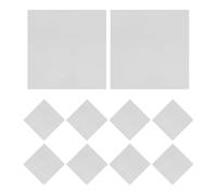 WRITWAA 10 Pezzi Foglio in Plastica Pet Traslucido Lattiginoso per Stencil Fai da Te Prestazioni di Taglio Precise e Manutenzione Semplice per Pittura e Artigianato