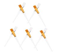 WRITWAA 10 Pezzi Spazzole Trasparenti per Applicazione Maschera Strumenti Cosmetici per Trattamenti Della Facili per Difficili Raggiungere