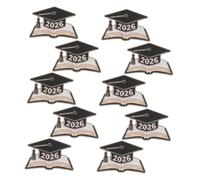 WRITWAA 10 Pezzi Spilla Laurea 2026 in Lega Leggera e Resistente, Cappello da Borsetta per Festa di Laurea, Ricordo Commemorativo per Studenti