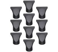 WRITWAA 10 Pezzi Ugelli per Asciugacapelli in Pp e Pc, Accessori Concentratori per Fono Chioma, Riduce L'effetto Crespo e Aggiunge Lucentezza per Styling Preciso