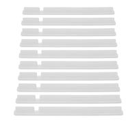 WRITWAA 10 Tappi Antipolvere in Silicone per Slot PCI per Scheda Madre e interfaccia GPU, coperture per Slot PC per Workstation Desktop, Trasparenti, 2,8 x 0,3 x 0,2 Pollici