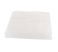 WRITWAA 100 Pezzi Asciugamani Viso Monouso per Massaggio Non Tessuto Bianco Leggero e Traspirante con Foro per Salone di Bellezza e Centro Massaggi
