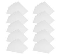 WRITWAA 100 Pezzi Busta Bianca Carta Siliconata per Protezione della Privacy, Chiusura Autoadesiva Facile da Staccare, per Uso Domestico e Spedizioni Legali