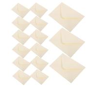 WRITWAA 100 Pezzi Buste Invito Bianche Buste Carta Piccole senza Stampa per Biglietti Auguri Matrimonio e Feste Formato Standard per Spedizioni Facili