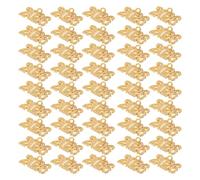 WRITWAA 100 Pezzi Ciondoli Numerici 2026 in Lega Media Color Oro, Mini Ciondoli per Creazione Gioielli Fai da Te, Charm per Collane, Braccialetti e Portachiavi, Decorazioni per Feste