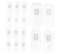 WRITWAA 100 Pezzi Di Piastra Meccanica Per Unghie Punte Per Unghie Finte Forniture Per Esercitazioni Di Nail Art Unghie Finte Flessibili Dita Finte Unghie Finte Flessibili Per