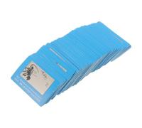 WRITWAA 100 pezzi Tester di polarizzazione per occhiali da sole: scheda di controllo lenti portatile formato portafoglio - Dimostrazione per ottici di occhiali per la convalida di da pesca e da guida