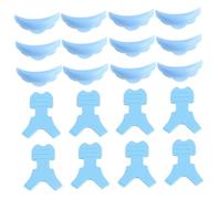 WRITWAA 10paia Piegaciglia Per Permanente Ciglia Di y Con Cuscinetti in Silicone e Spazzole Per Lifting Ciglia Adatto Per Donne e Centri Estetici Realizzato in Silicone e Riutilizzabile