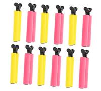 WRITWAA 12 Pezzi Clip Isolante Per Isolante Accessorio Per Parrucchieri Tampone Isolante Per Aste Permanenti Strumento Per Acconciature Permanenti Bigodini Abs