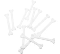 WRITWAA 12 Pezzi Decorazioni di Halloween Ossa Scheletro in Plastica Bianca, Leggere e Facili da Trasportare per Addobbi Realistici e Feste Horror