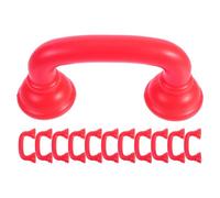 WRITWAA 12 pezzi di telefono giocattolo per bambini: strumento di pratica di pronuncia e discorso con feedback uditivo per telefoni da esterno per la casa, l'asilo e lo sviluppo del linguaggio dei