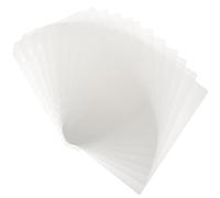 WRITWAA 12 pezzi Divisori per Raccoglitori in PP Trasparente Opaco Separatori per Taccuini e Quaderni ad Anelli Resistenti e Riutilizzabili per Organizzazione Ufficio e Studio