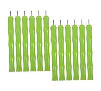 WRITWAA 12 Pezzi Kit per Quilling di Carta Penna Scanalata Verde in Plastico e Acciaio Inossidabile, Facile da Conservare, per Progetti di Arte Fai-da-Te e Scopi Educativi