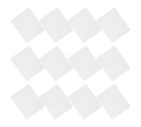 WRITWAA 12 Pezzi Tappetino per Mouse Superficie Liscia Bianco per a Trasferimento Termico, in Gomma Resistente per Tracciamento, per Ufficio e Studenti