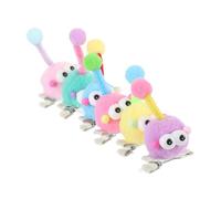 WRITWAA 12pezzi Forcine Per Capelli Per Bambine Forma Di Bulbo Oculare Mini Mollette Per Capelli Colorate Carini Per Bambine Per Uniformi Scolastiche e Occasioni Speciali Mollette Antisciv