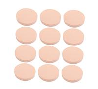 WRITWAA 12pezzi Spugnette Per Trucco Rotonde e Quadrate Piumino Da Cipria Per Trucco Sicuro Per Uso Quotidiano Adatto Per Sensibile Per Cipria Cosmetica