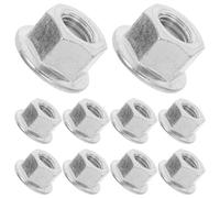 WRITWAA 15 Pezzi Kit Ricambi per Motosega Dadi per Barra Guida in Acciaio Argento, Adattatore Trapano Incluso, Precisione Regolabile per Riparazioni Efficaci