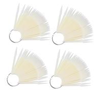 WRITWAA 160pezzi Punta Unghia Display Colore Smalto Esercitazione Nail Art Formazione Scuola Bellezza Salone Uso Personale Organizzazione Trasporto Raccogliere Smalto Giornata