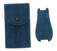 WRITWAA 1pezzi Borsa Per Orologio Portatile Cuscinetto Integrato Bottone Pressione Per Proteggere Orologio Realizzata in Materiale Per Viaggi Regalo