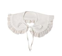 WRITWAA 1pezzi Colletto Finto per Abiti Estivi Grande Scialle Lolita Ornamento Decorazione per Camicie Colletto Elegante e Leggero Accessori per Feste e Regali