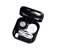 WRITWAA 1pezzi Contenitore Per in Plastica Custodia Viaggio Mini Flacone Per e Doppia Custodia Clip e Ventosa Piccola