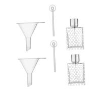 WRITWAA 1set Bottiglie Ricaricabile Con Imbuti e Dispenser Per e Colori Variabili Per Cosmetici e Profumi