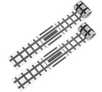 WRITWAA 2 Nastro Adesivo Stradale e Ferroviario per DIY Decalcomanie Resistenti per Creare Piste e Strade di Gioco Adatto Modelli Treni e Auto Facile da Usare e Sicuro