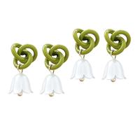 WRITWAA 2 paia Orecchini Pendenti Floreali Lily Of Jewelry per Design e per Teen e Adulti
