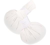 WRITWAA 2 Palline di Erbe Cinesi per Massaggio Impacco Caldo e Moxibustione, Palla in Cotone per Rilassamento su Varie Occasioni, Colore Bianco