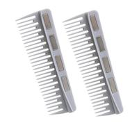 WRITWAA 2 Pettini Curvi Da Parrucchiere Per Taglio E Styling Dei Pettine Magnetico Per Forbici Per Per Salone