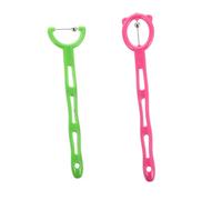 WRITWAA 2 Pezzi Allenatore Muscolare Orale per Esercizio Punta della Lingua in Plastico e Acciaio, Portatile per Riabilitazione del Linguaggio a Casa a Scuola
