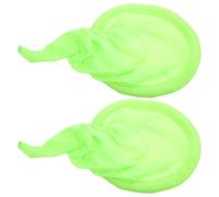 WRITWAA 2 Pezzi Berretto Nano Natalizio Verde Chiaro in Poliestere, Accessorio Costume Versatile e Skin Friendly per Feste a Tema e Celebrazioni Festive