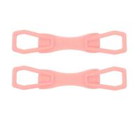 WRITWAA 2 pezzi di cinturino elastico da lettura con impugnatura | Impugnatura morbida e sicura per e-reader da 6-10 pollici | Cinturino stabile per tablet (rosa)