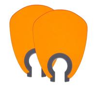 WRITWAA 2 pezzi di protezione per lampada per unghie: copertura protettiva a forma di ventaglio per bloccare la luce UV per lampade per unghie da salone, accessori per la protezione degli occhi