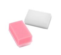 WRITWAA 2 Pezzi Dispositivo per l'allenamento sensoriale ideale messa a sensore kiddikutter gicos relax bebè spazzola sensoriale spazzolino da terapia Wilbarger spugna