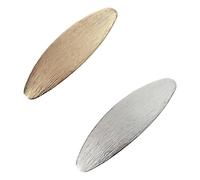 WRITWAA 2 Pezzi Fermagli per Clip Lunghe Ellittiche per Donne Design e Creativo Accessorio per Occasione