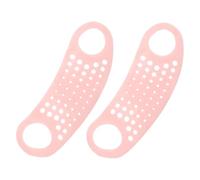 WRITWAA 2 Pezzi Lifting e Rassodamento Del Viso Macchina Per Riduttore a Doppio Mento Attrezzo Per Esercizi Per La Mascella Da Donna Modellatore Del Viso Rosa Gel Di Silice