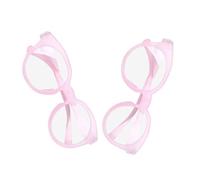 WRITWAA 2 Pezzi Occhiali per Filtro Luce Blu Montatura Infrangibile Rosa Antiriflesso Protezione Occhi per Computer Studio e Giochi Digitali